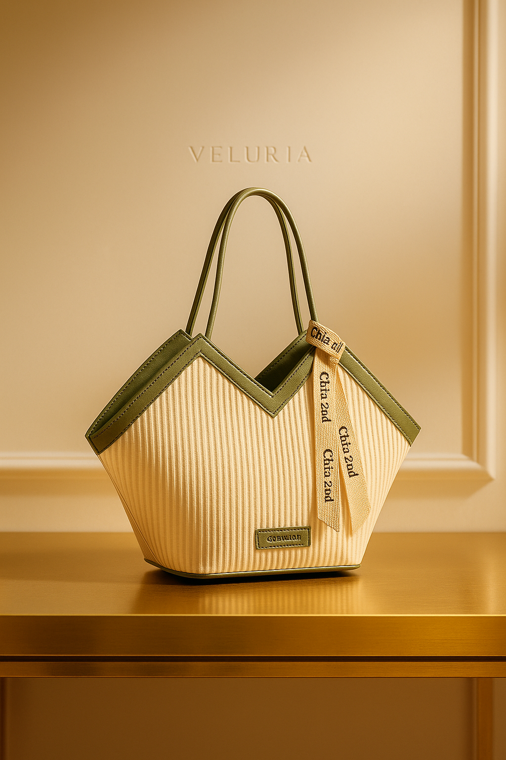 Luxuriöse Damenhandtasche mit elegantem M-Schnitt | Veluria